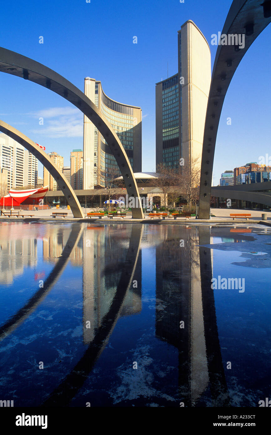 Toronto new city hall hi-res stock photography and images - Alamy