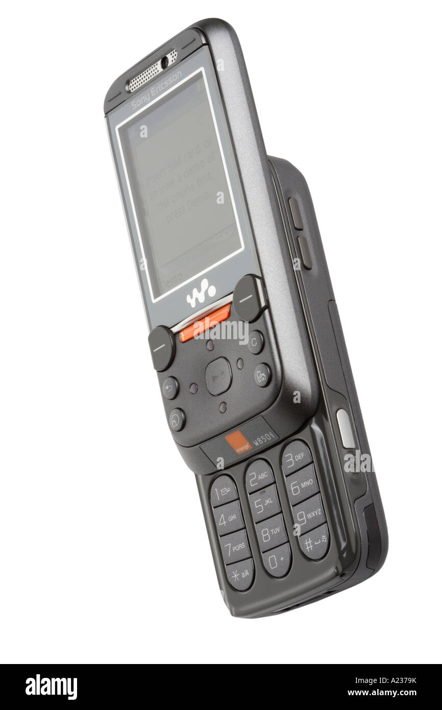 Sony Ericsson mobile telephone cellphone W850i Stock Photo