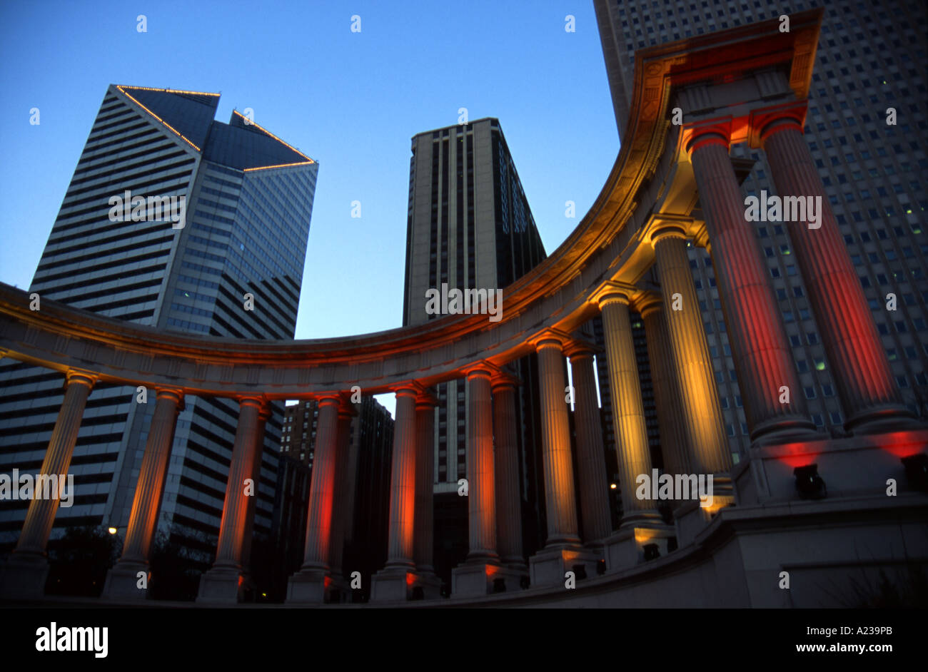 Chicago Architecture Millennium Park 2 Stock Photo - Alamy