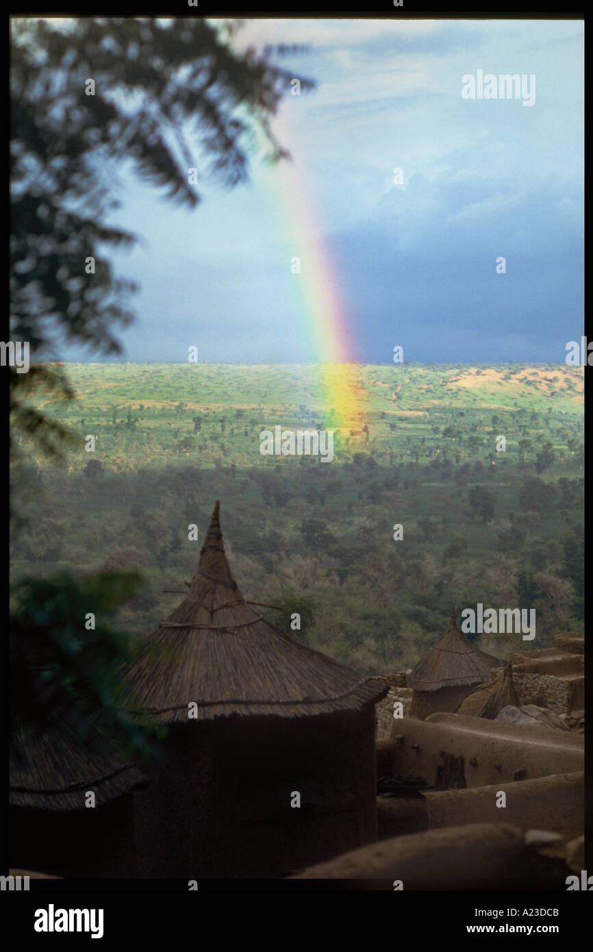 Africa rainbow after storm hi-res stock photography and images - Alamy