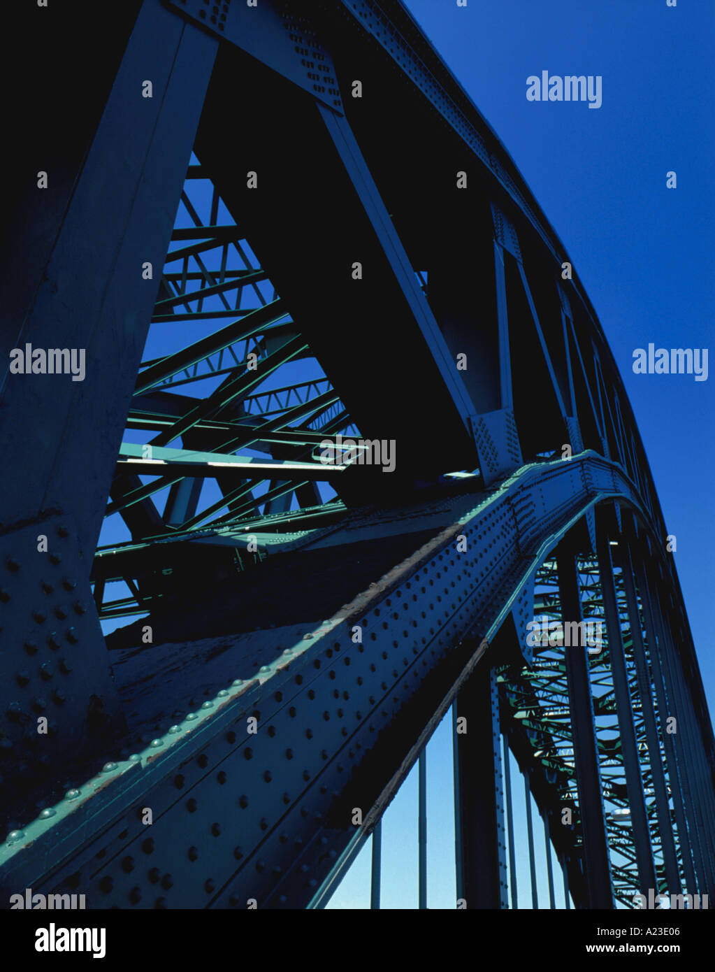 Steel riveted truss bridge hi-res stock photography and images - Alamy