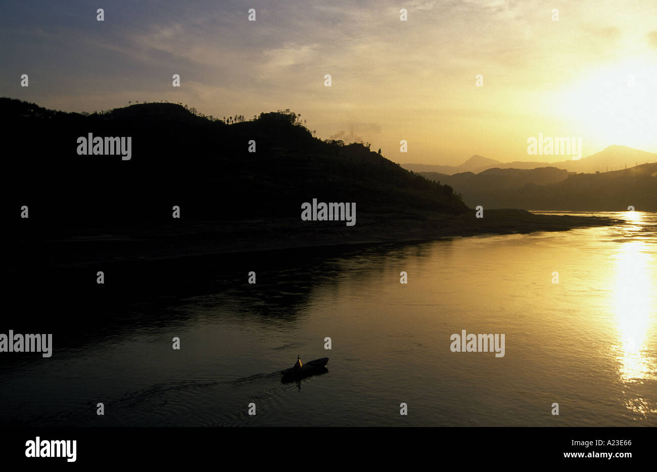 Yangtze River China Stock Photo
