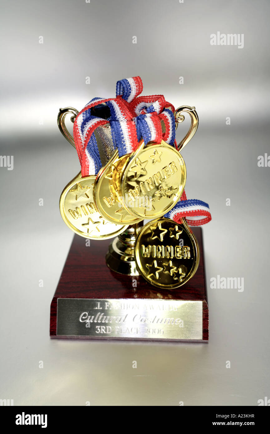Medals and trophy Stock Photo Alamy