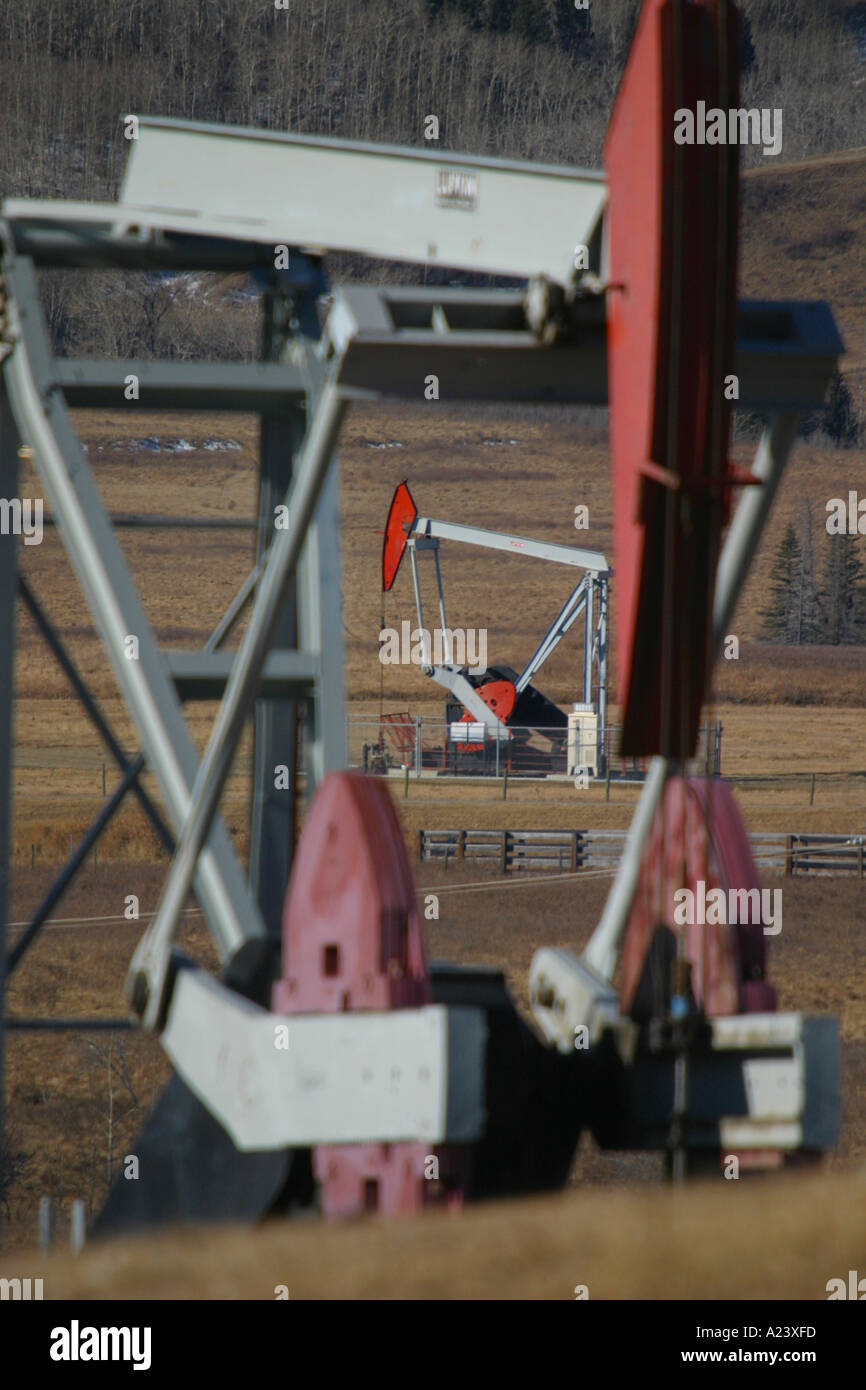 Oil and Gas Industry in Alberta Canada Stock Photo - Alamy