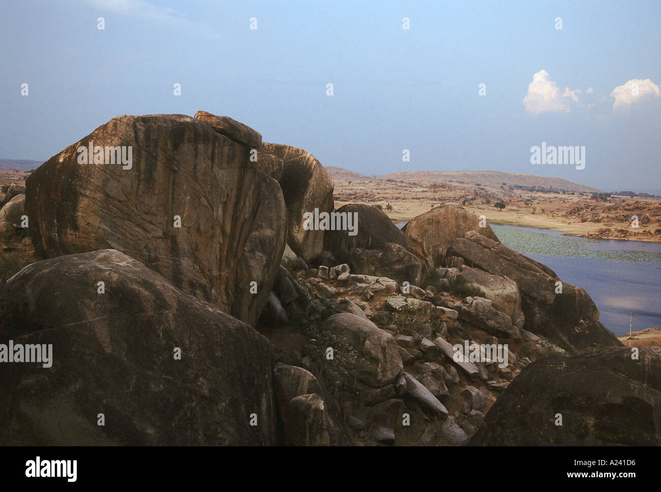 Landscape from Andhra Pradesh, India Stock Photo - Alamy