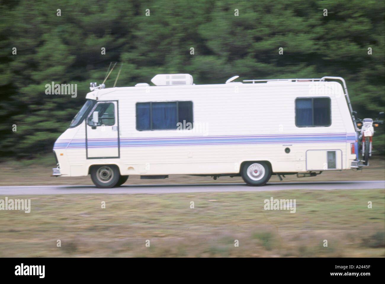 Camper van side view hi-res stock photography and images - Alamy