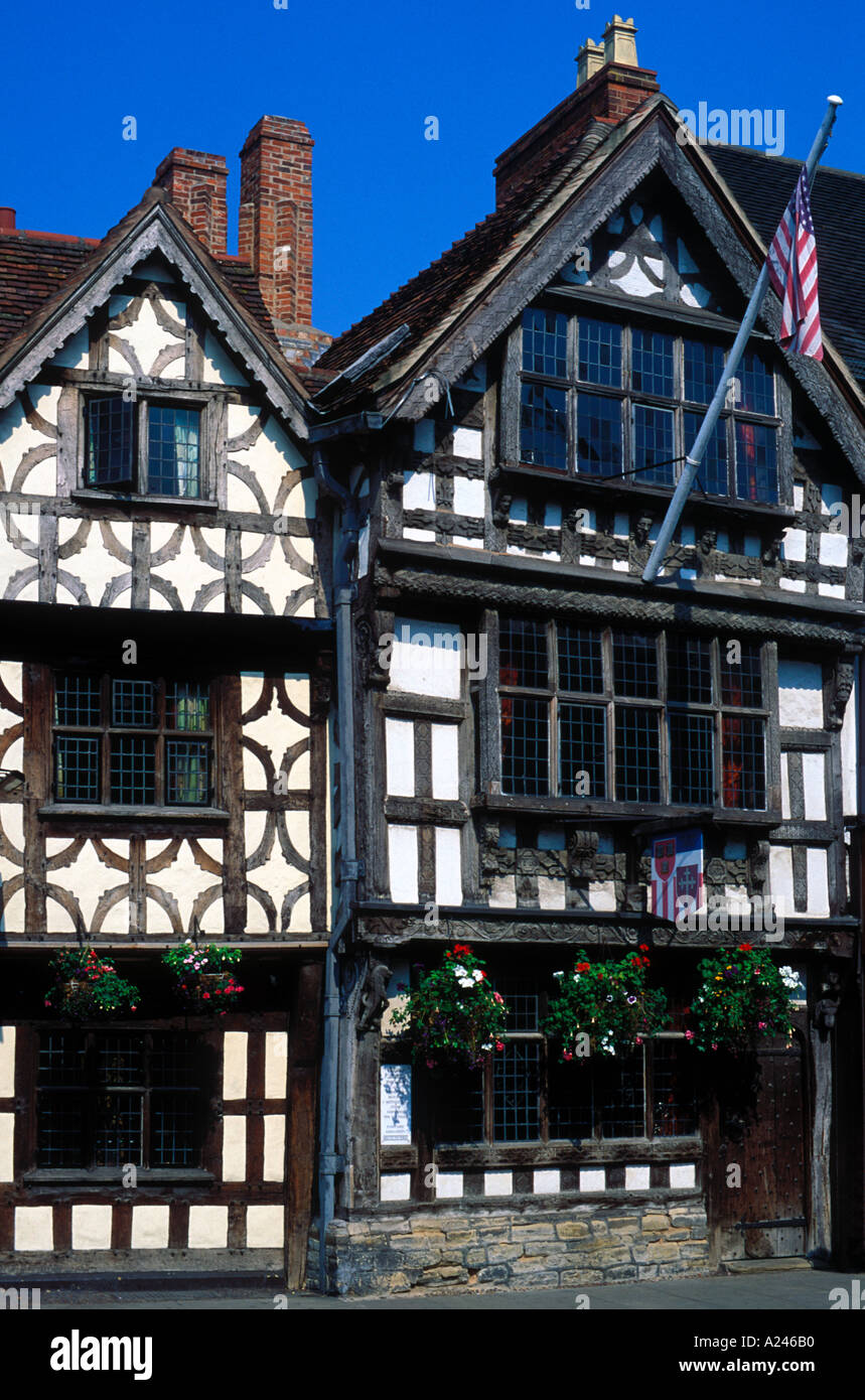 Harvard House Stratford Upon Avon Warwickshire England Stock Photo Alamy