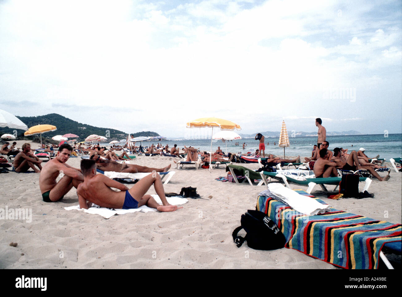 open wide nudism beach   Relaxing Sand Exotic  Travel Stock Photo - Alamy