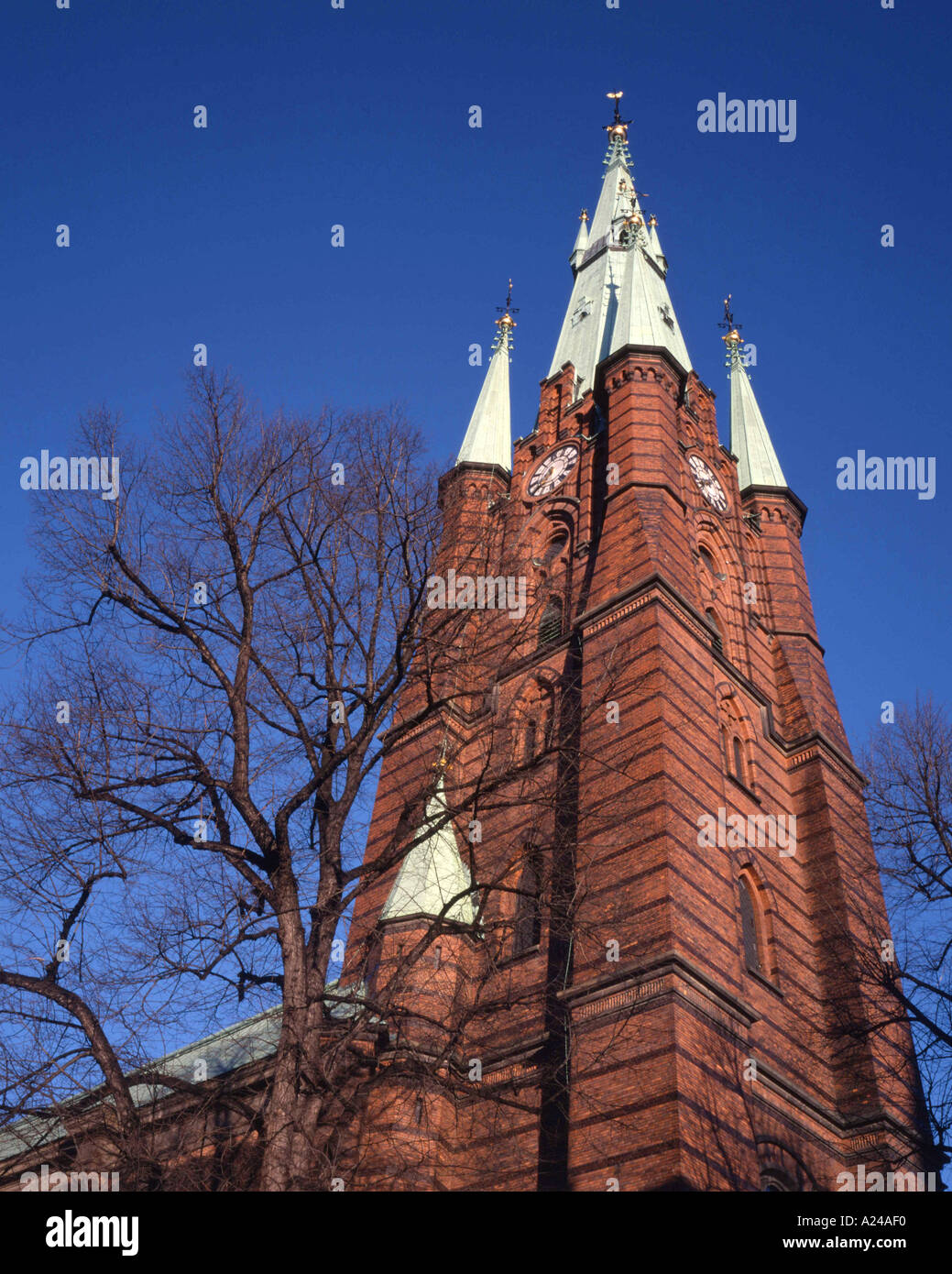 Church of Klara Kyrka Stockholm, Sweden Stock Photo