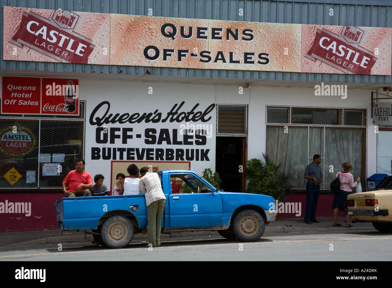 Off licence liquor store in Calitzdorp South Africa Stock Photo Alamy