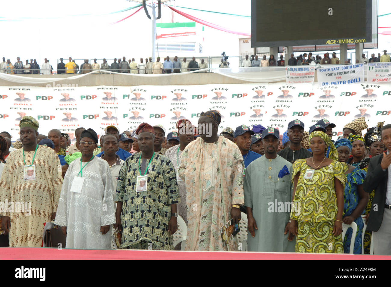 Political rally nigeria hi-res stock photography and images - Alamy