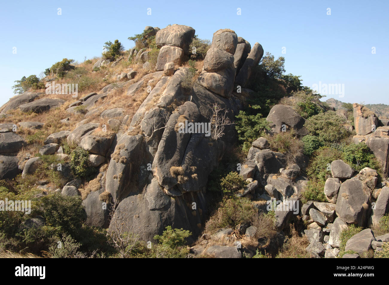 Shere Hills Jos Nigeria Stock Photo 10404315 Alamy