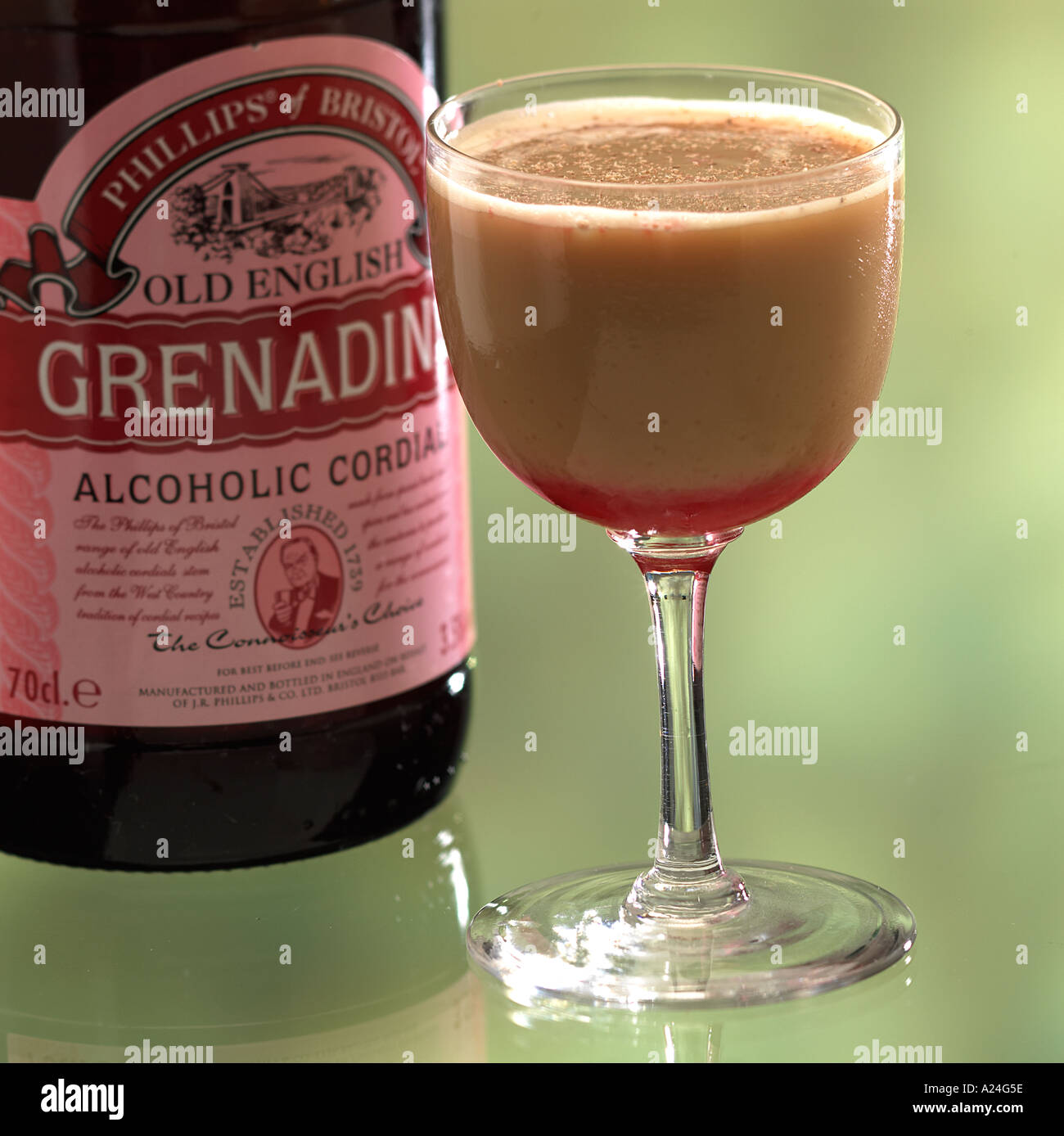 Cocktail Hazy Lady Creme de Noyeau coffee liqueur brandy orange juice