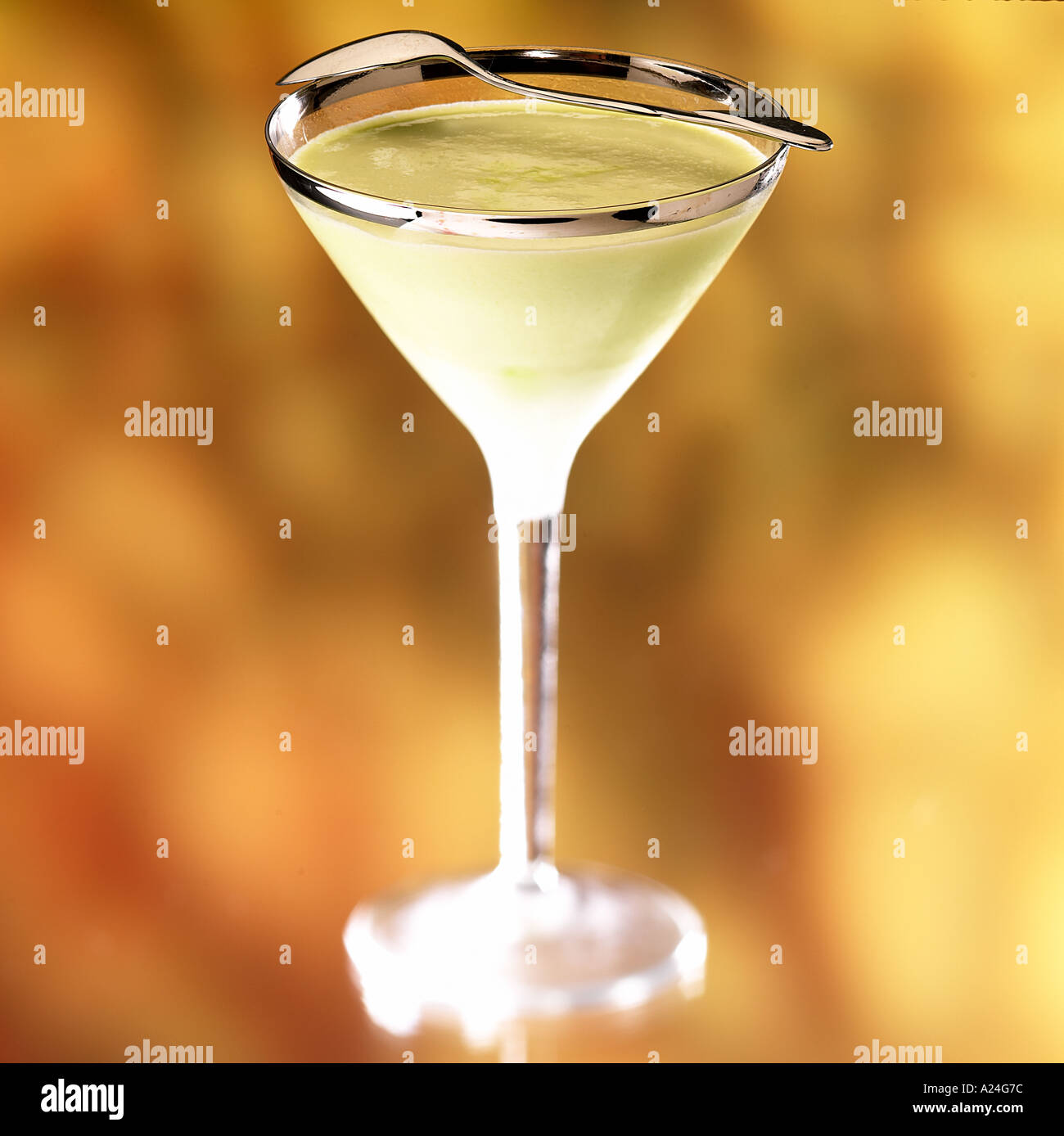 Cocktail Melon Freeze Melon liqueur fresh lemon juice Vanilla ice cream