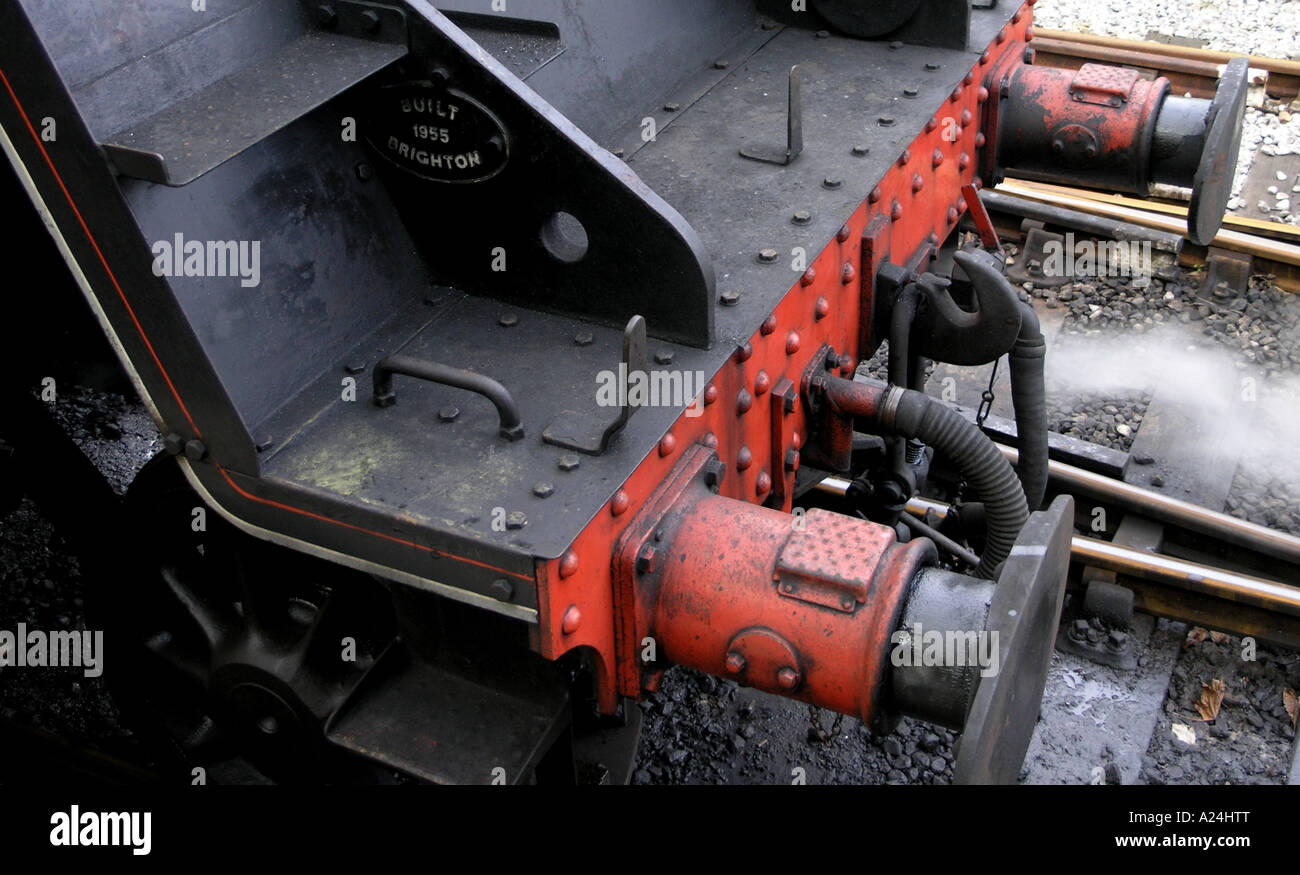 BR Standard Class 4 Tank Locomotive Stock Photo