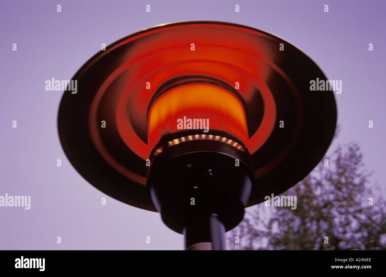 Patio Heater gas burn burner Stock Photo Alamy