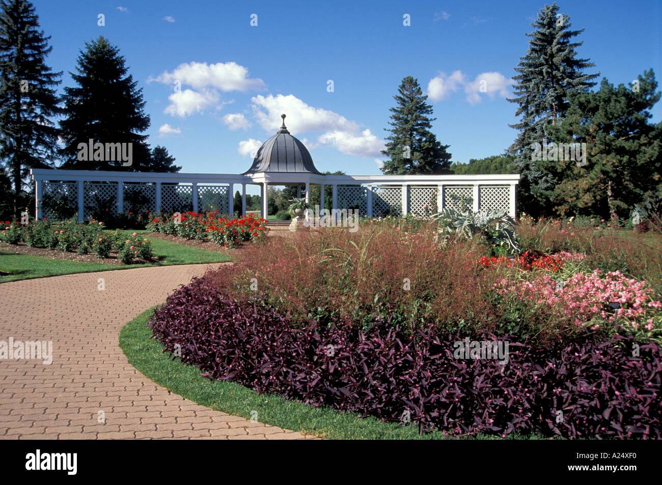 Niagara Falls Canada Botanical Gardens High Resolution Stock