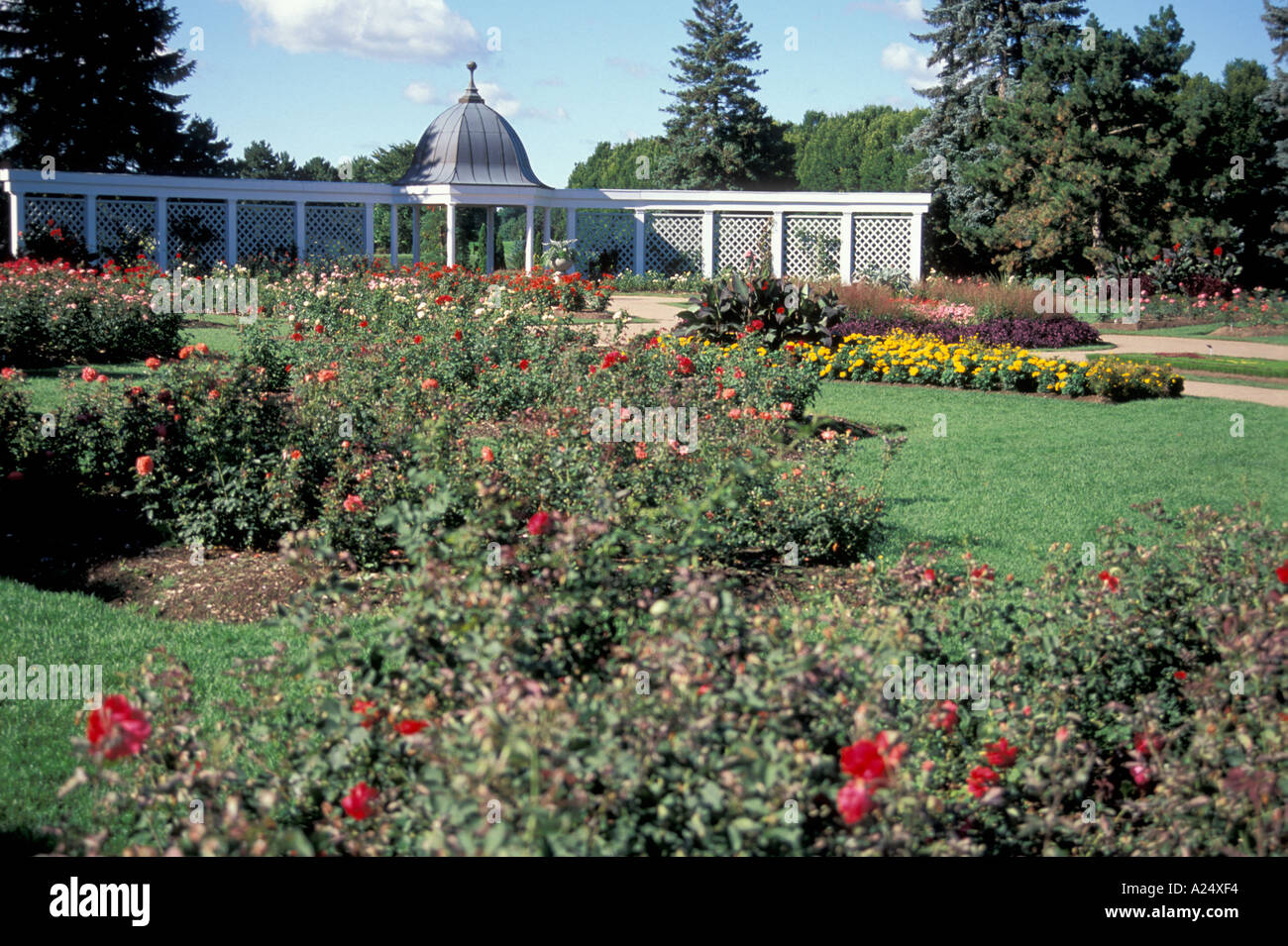 Niagara Falls Canada Botanical Gardens High Resolution Stock