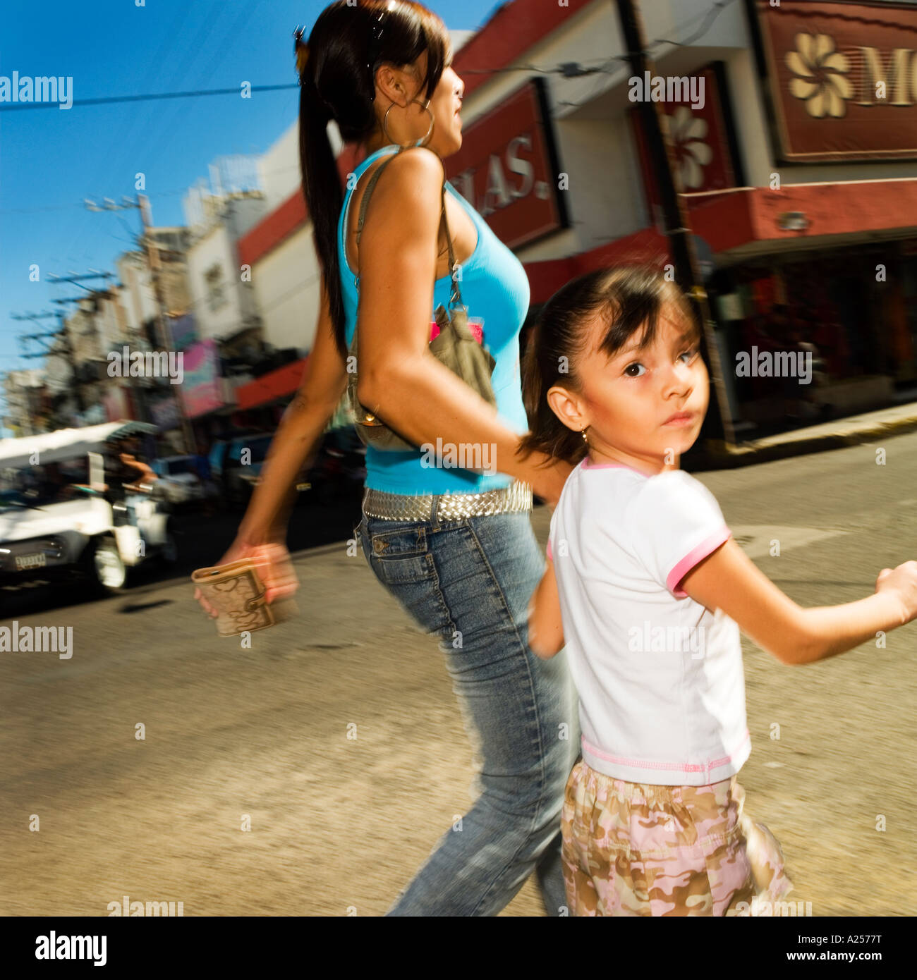 Mexican street girl 