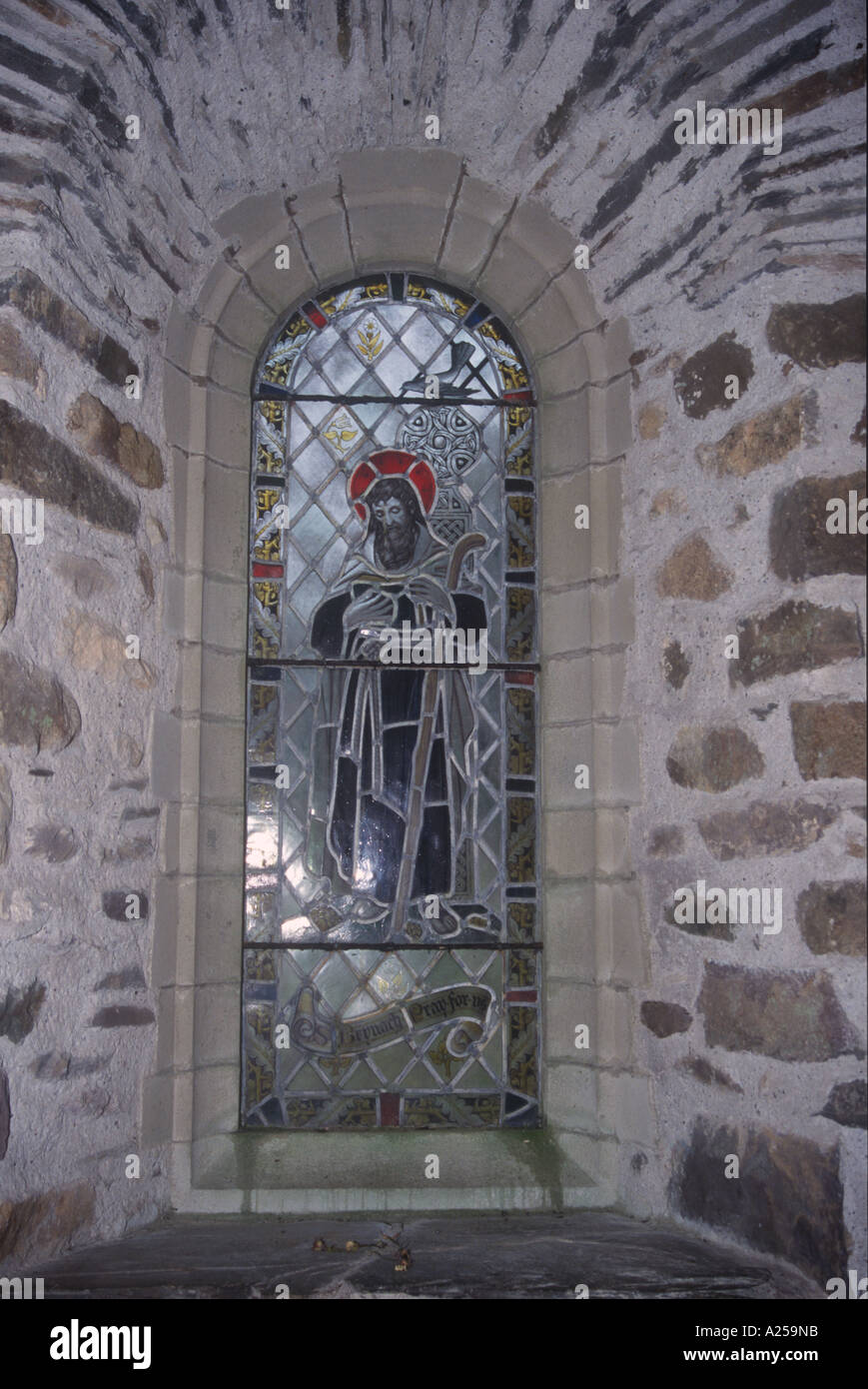 Stained Glass Window St Winifred s Chapel St David s Pembrokeshire West
