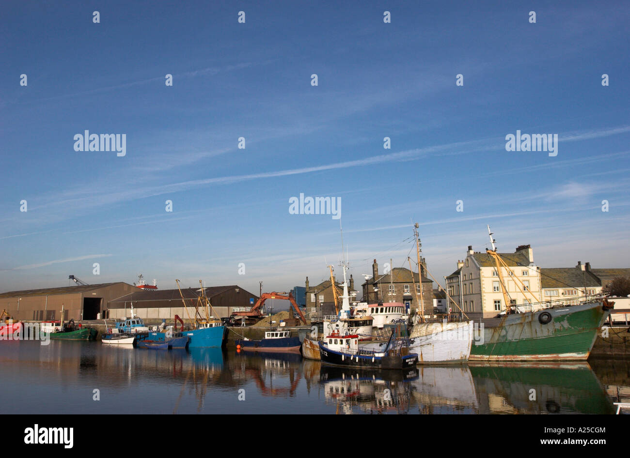 Glasson dock near Lancaster Stock Photo Alamy