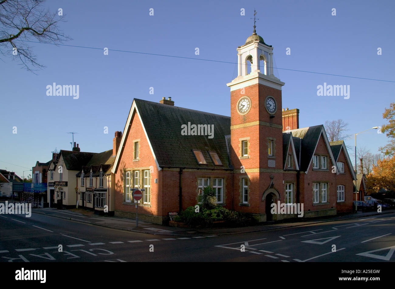 Old School and Parish Rooms Wokingham Berkshire Stock Photo Alamy