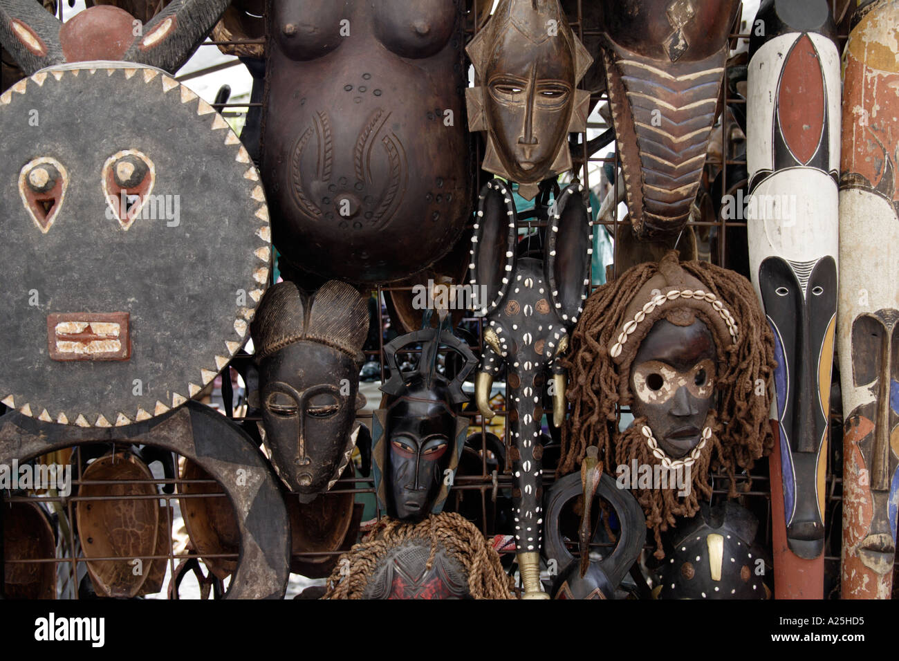 African Tribal Masks High Resolution Stock Photography and Images Alamy