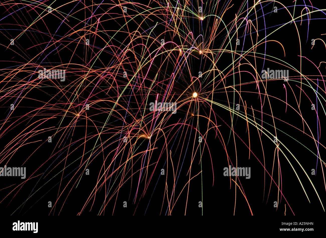 Fireworks Bonfire Guy Fawkes Night November 5 High Resolution Stock ...