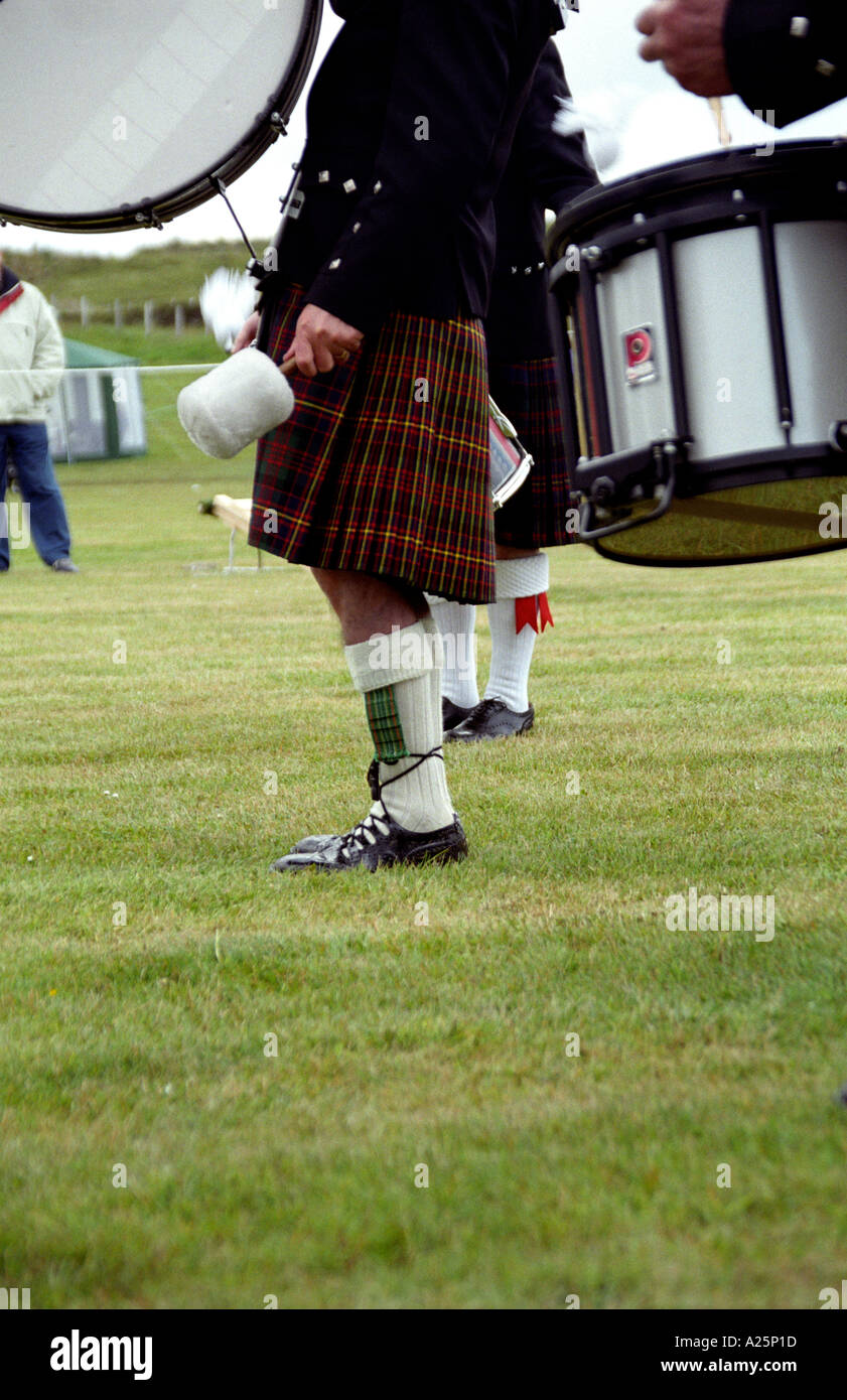Pipe Band Bass and Tenor Drums Stock Photo Alamy