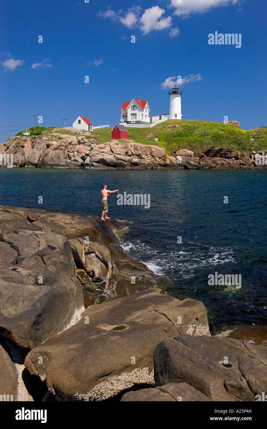 Cape Neddick Light, Sohier Park, The Yorks, York, Maine, United States