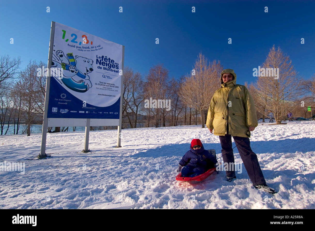 Ile SainteHelene, Parc des Iles, Montreal, Quebec, Canada Stock Photo