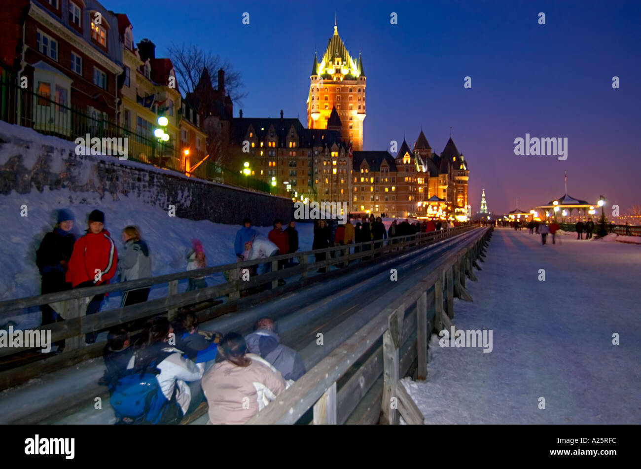 Terrasse Dufferin, Chateau Frontenac, Upper Town, Old Town, Quebec City