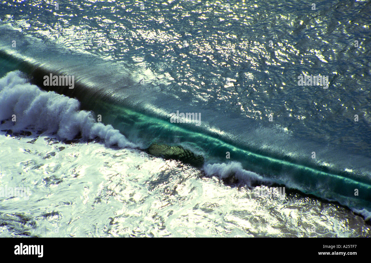 Breaking surf Big Sur California Stock Photo Alamy