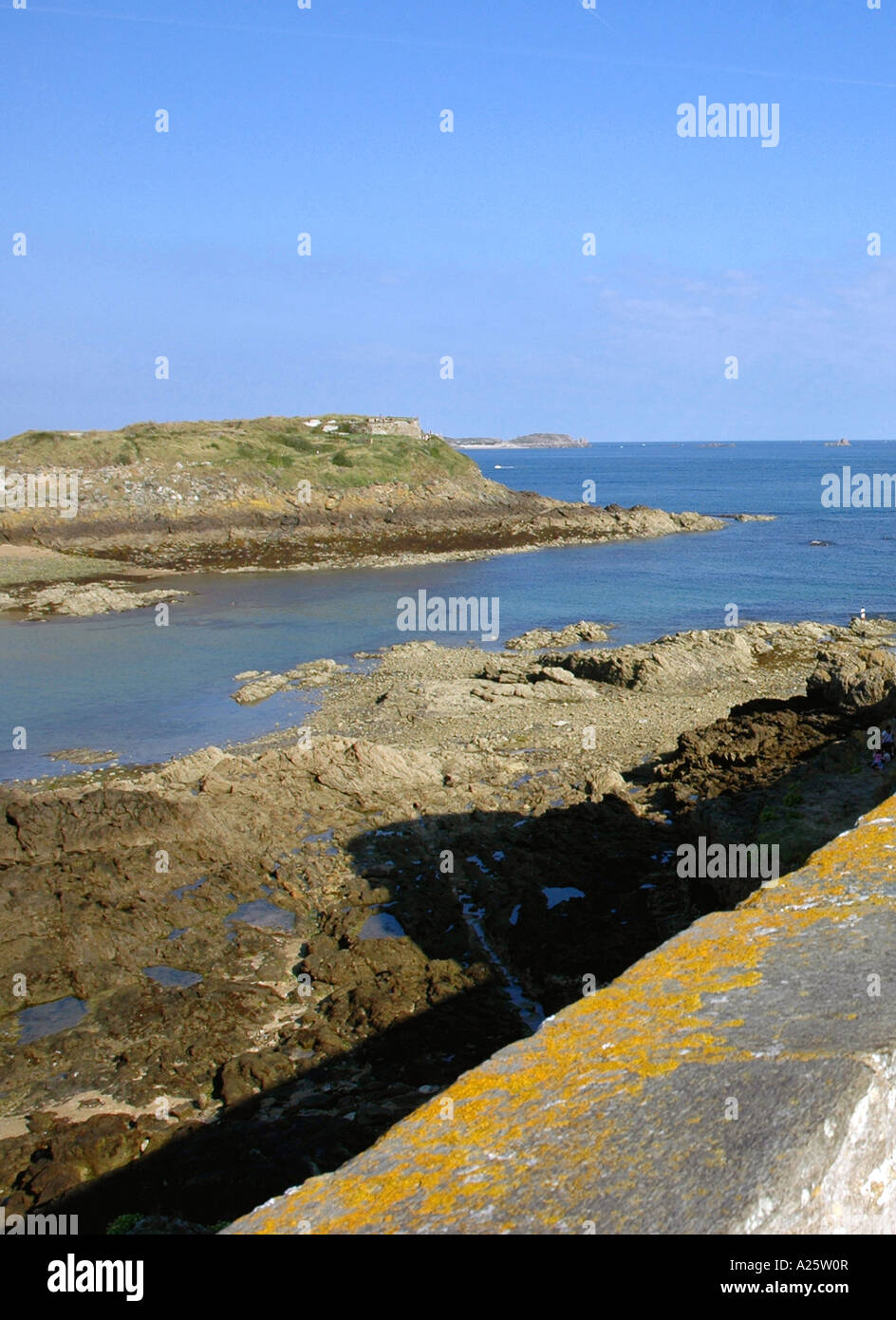 Panoramic View Saint Malo Seafront & Beach Sant San S Maloù Breton