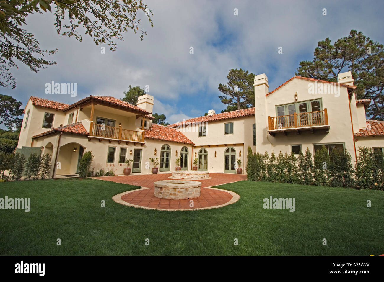 Spanish Style Stucco Homes
