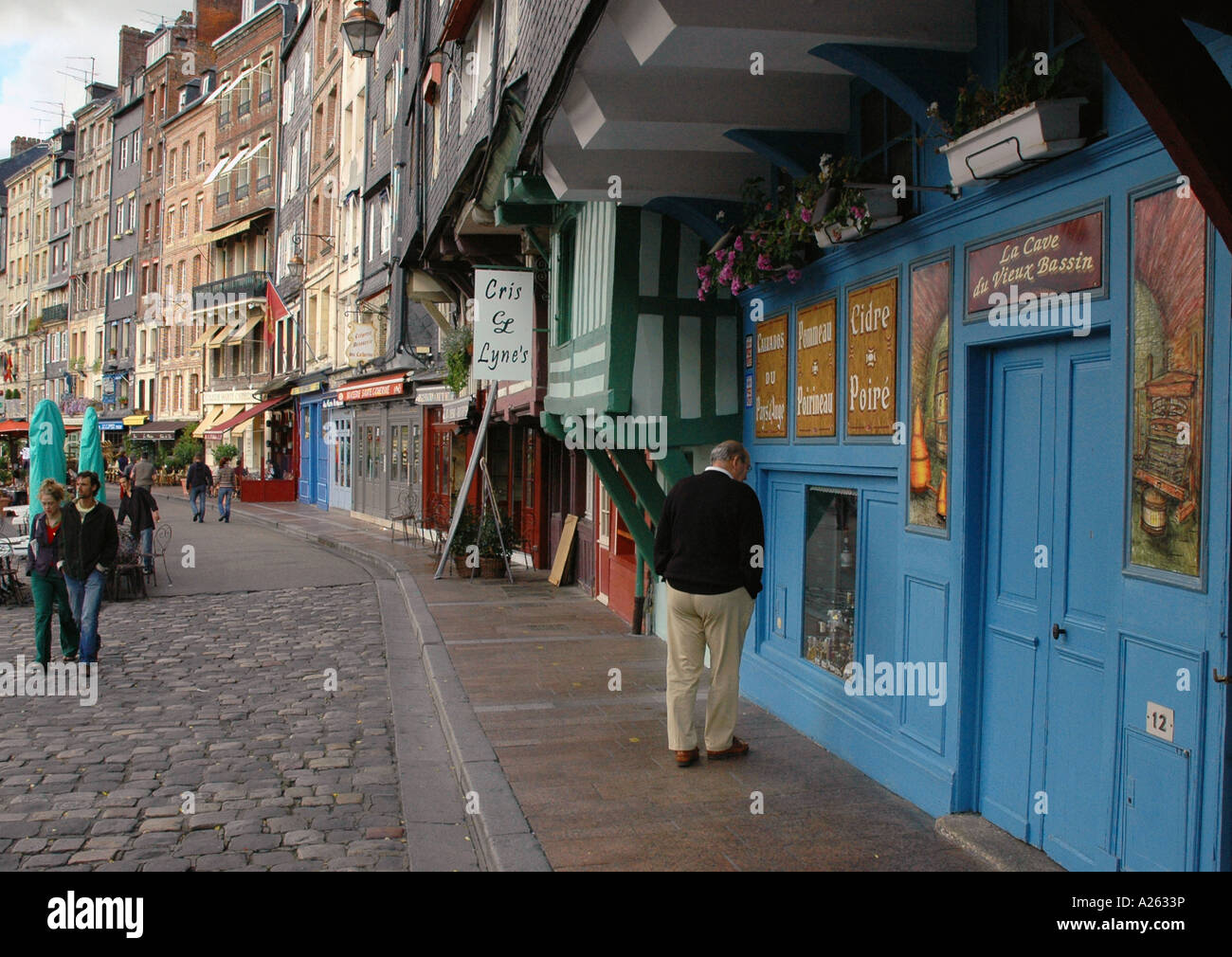 Characteristic View of Honfleur English Channel La Manche Normandy