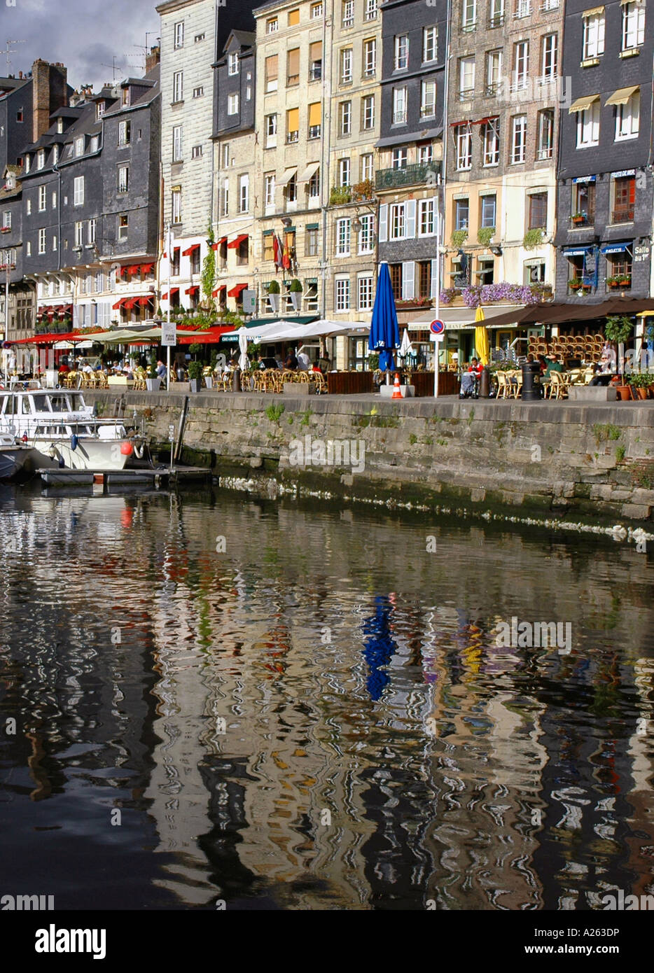 Characteristic View of Honfleur Old Port English Channel La Manche