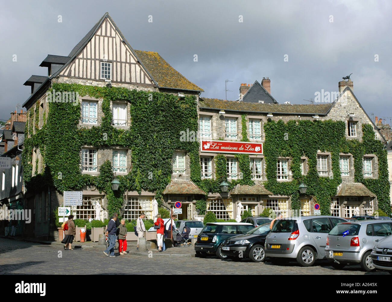 Characteristic View of Honfleur English Channel La Manche Normandy