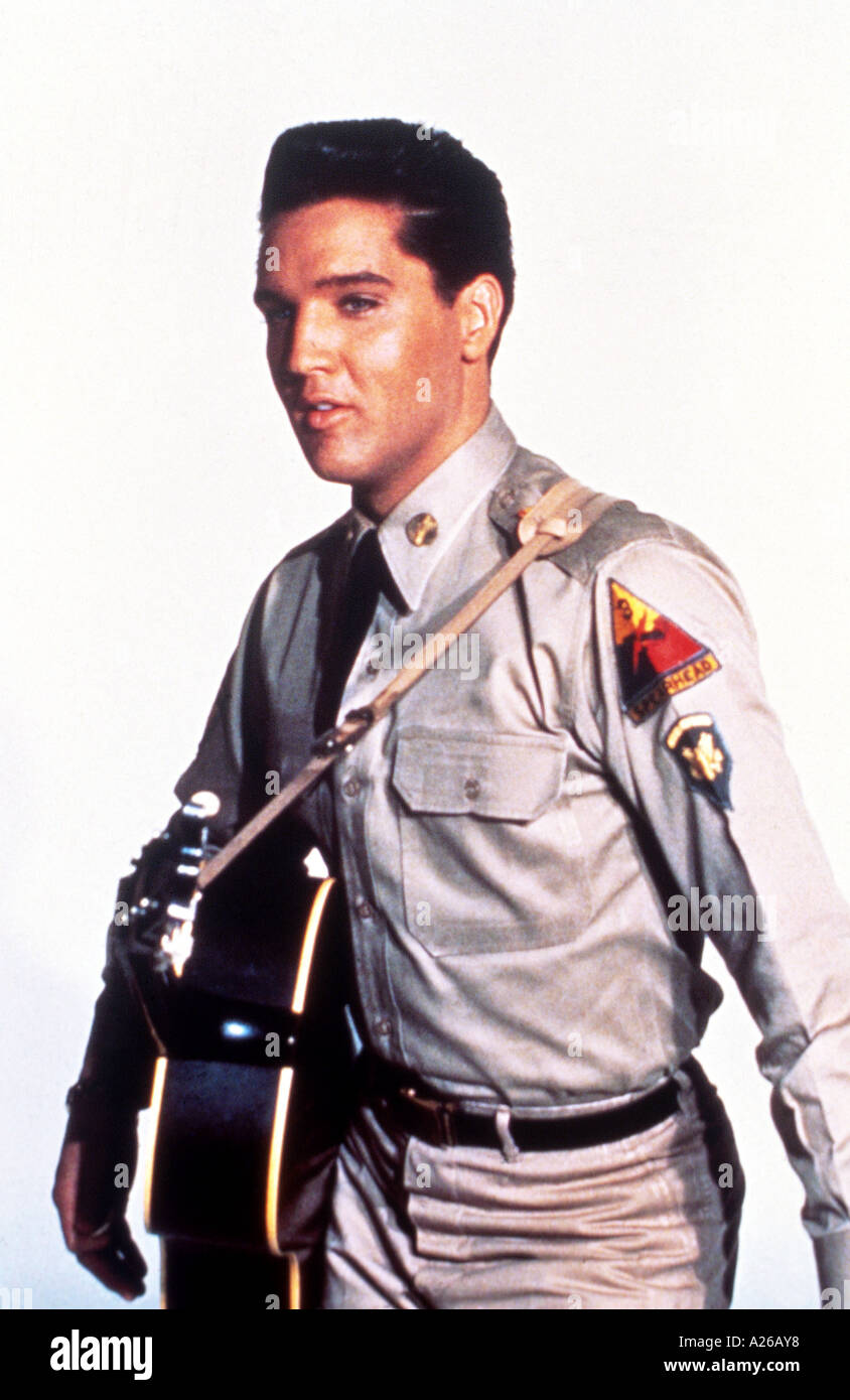 Elvis presley army 1959 hi-res stock photography and images - Alamy