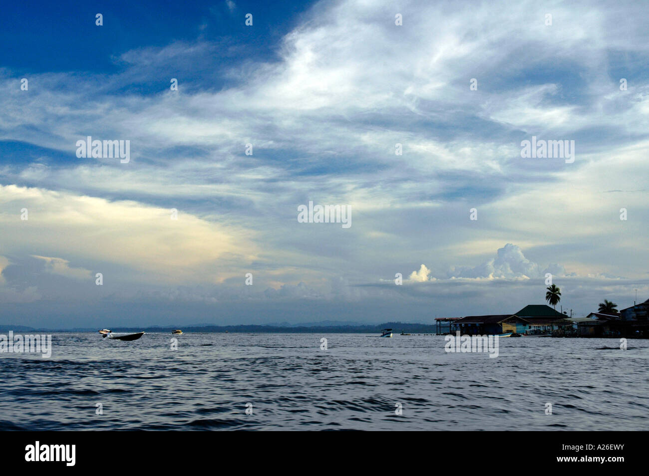 Colombus Island, Bocas del Toro Archipelago, Panama, Central America Stock Photo