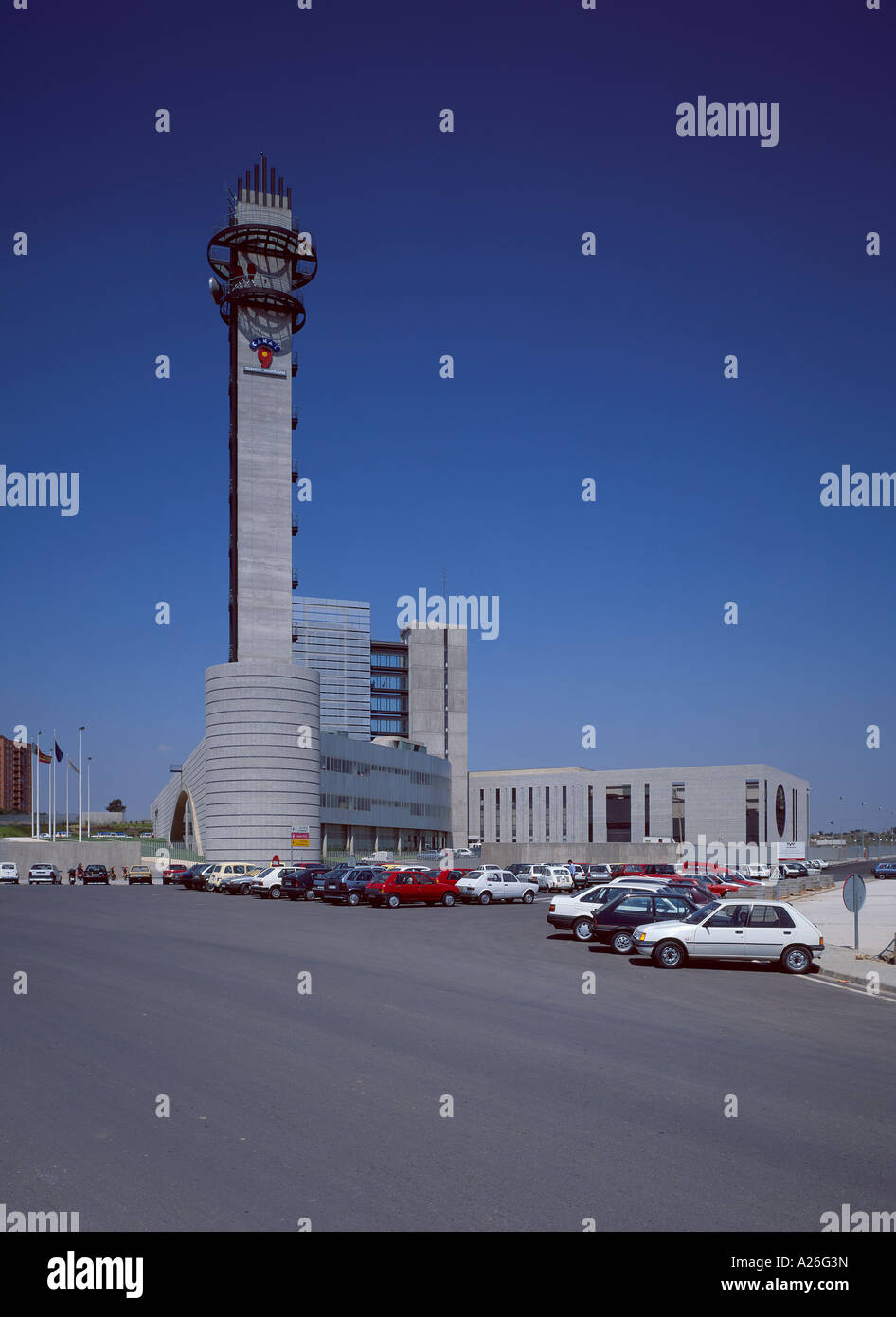 Car parking area in office hi-res stock photography and images - Alamy
