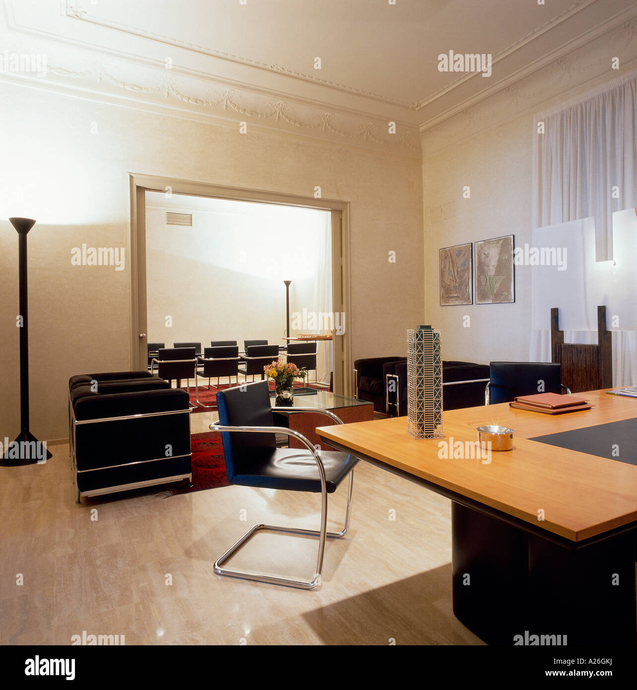 View Of A Well Furnished Office Stock Photo Alamy View Of A Well Furnished Office Stock Photo Alamy