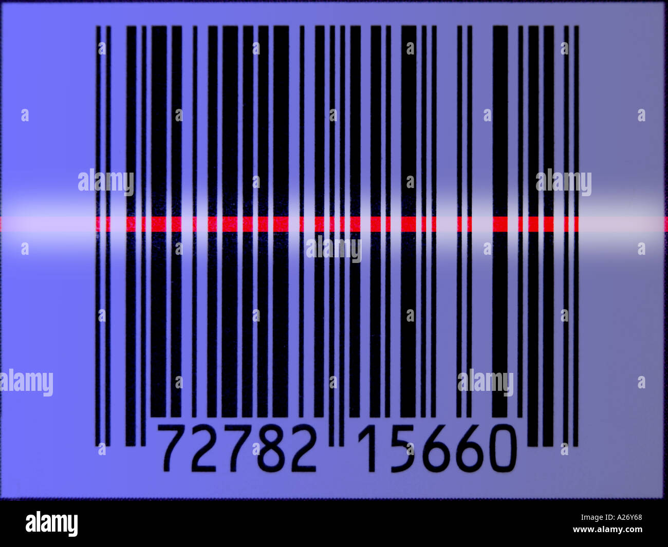 Bar Code Scan Stock Photo - Alamy