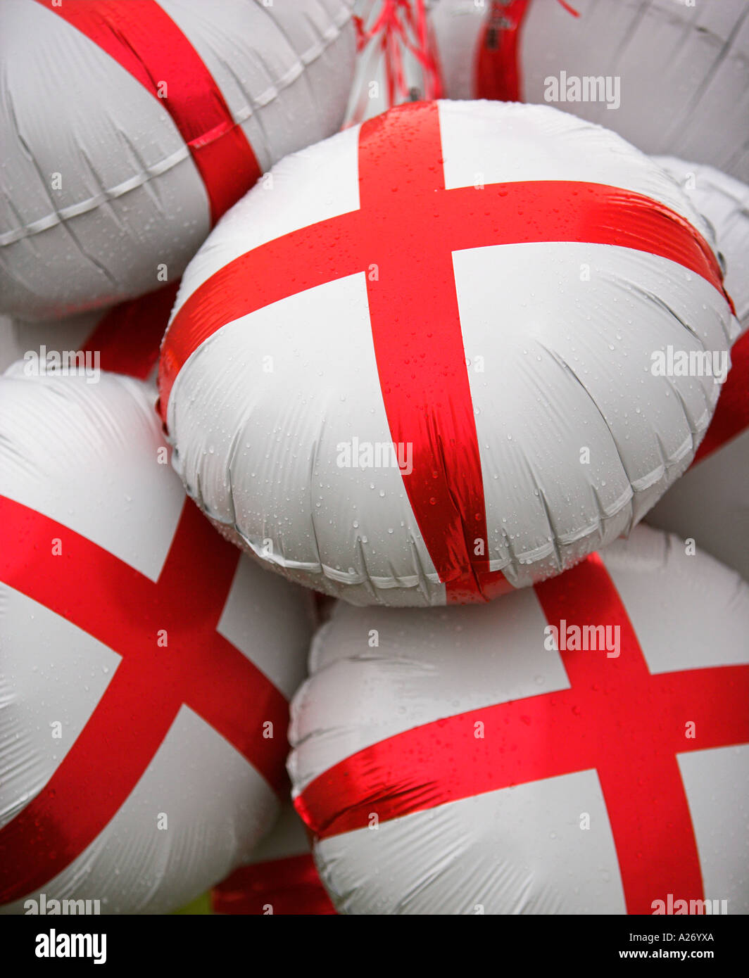 England flag ballons Stock Photo - Alamy