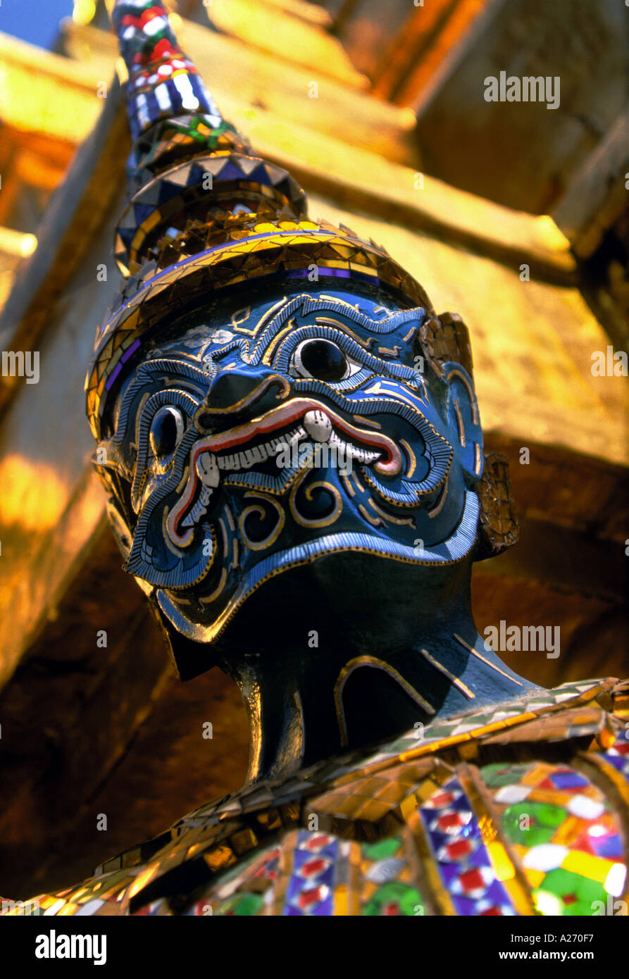 Statue Grand Palace Bangkok Thailand Asia Stock Photo - Alamy