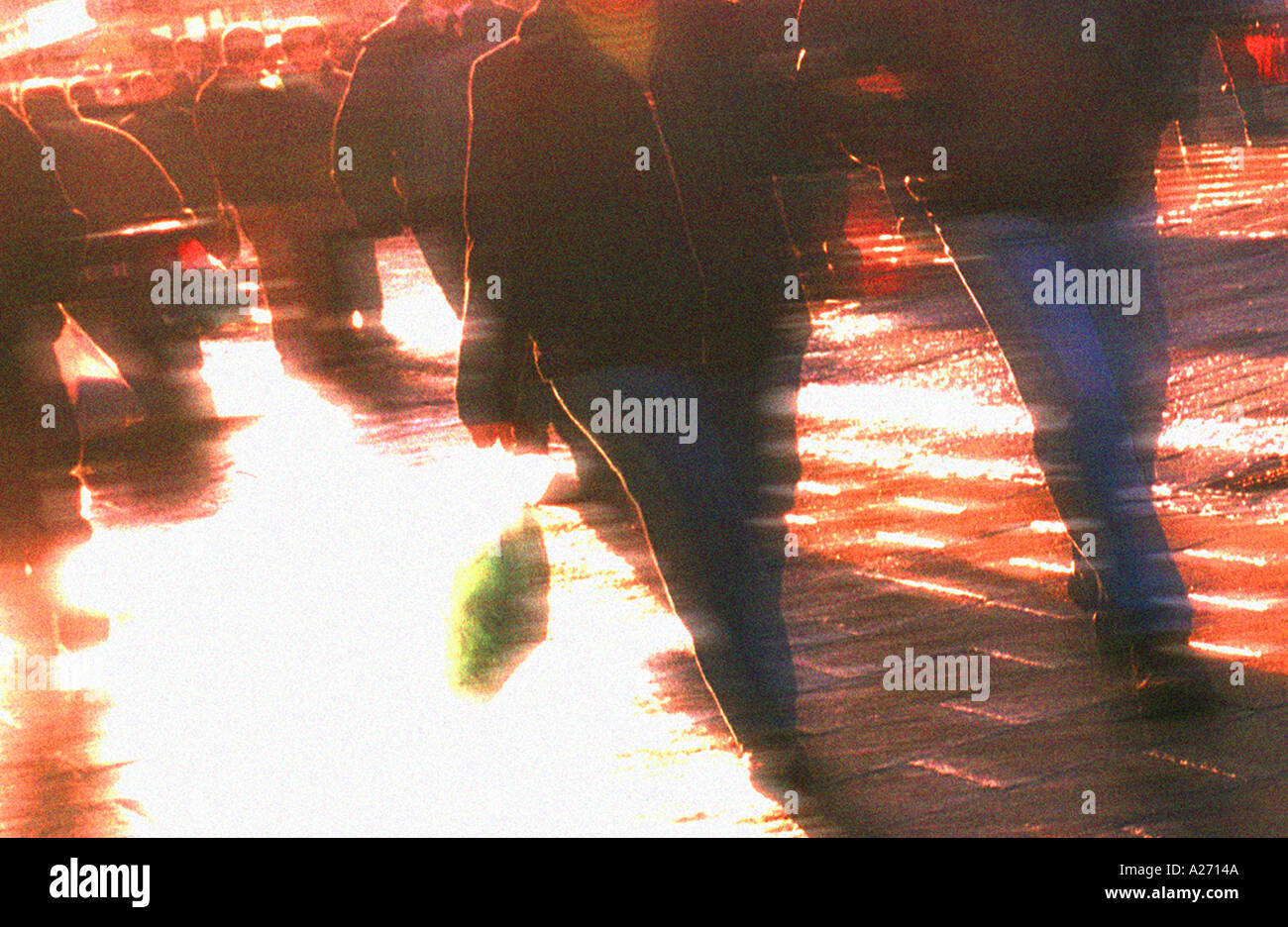 people walking blur Stock Photo - Alamy