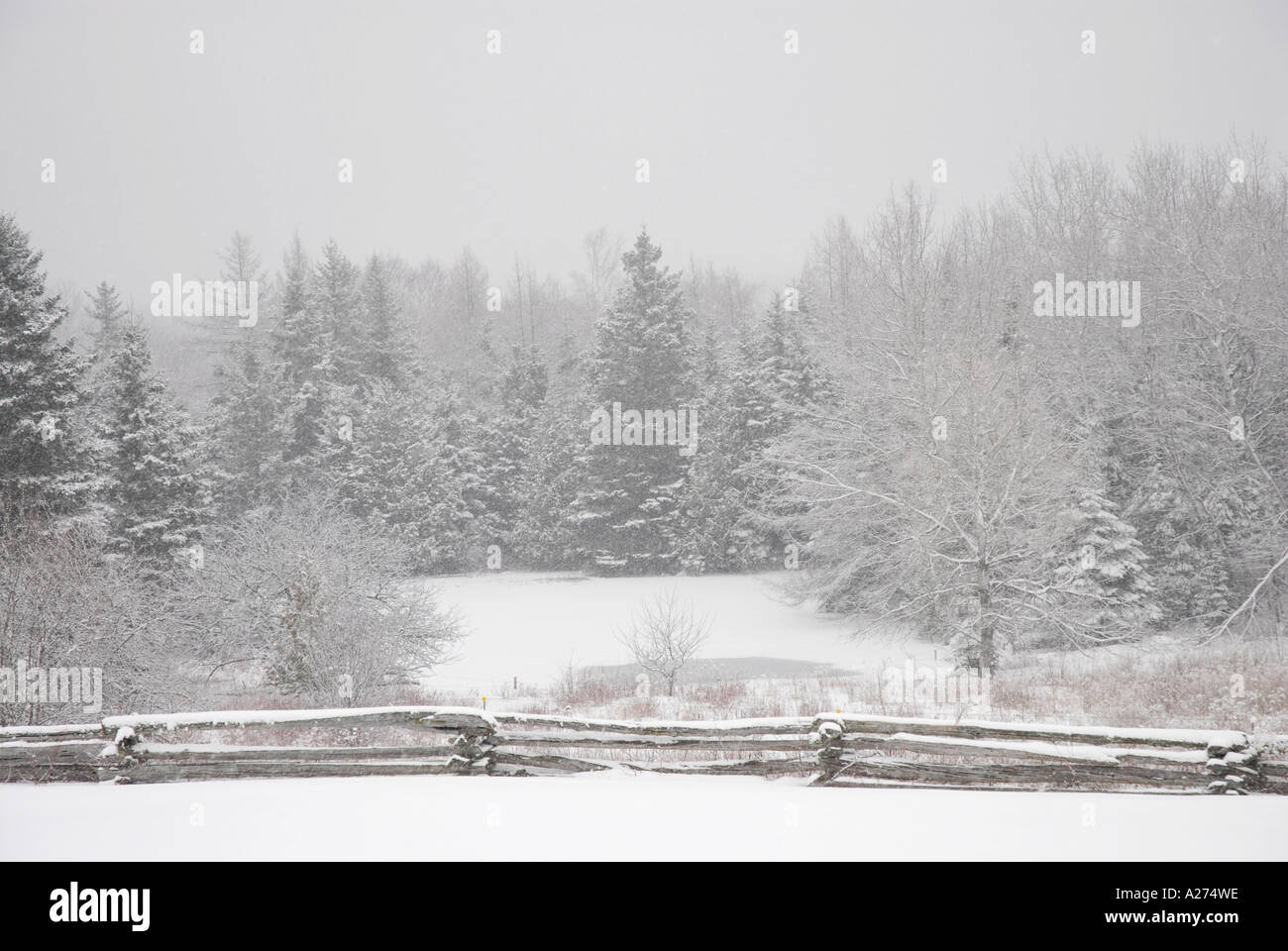 New brunswick winter scene hi-res stock photography and images - Alamy