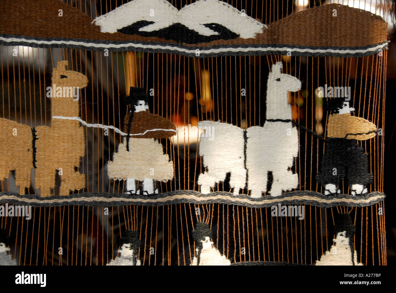 Chile Santiago Pueblito de Los Domínicos shopping souvenirs llama