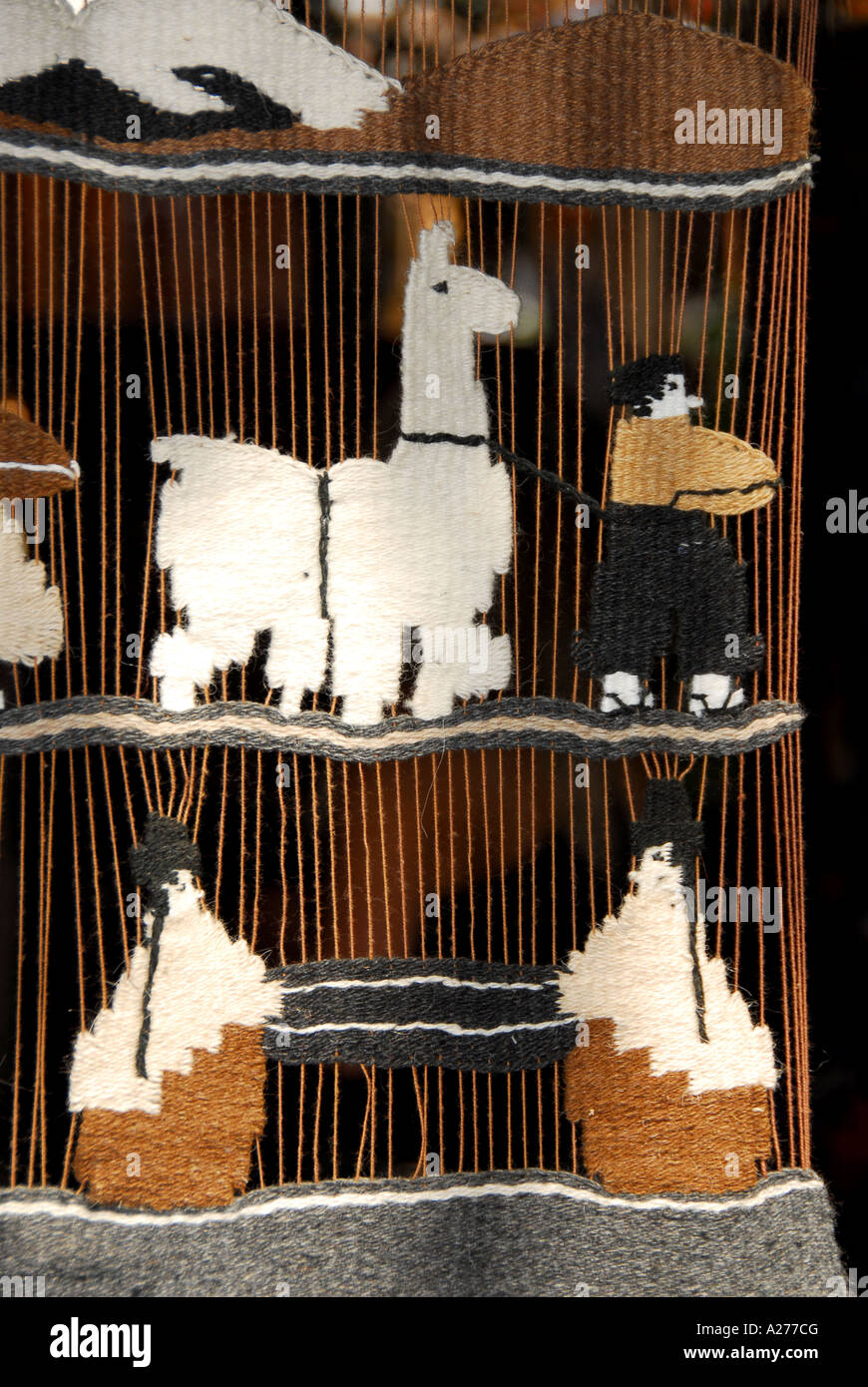 Chile Santiago Pueblito de Los Domínicos shopping souvenirs llama