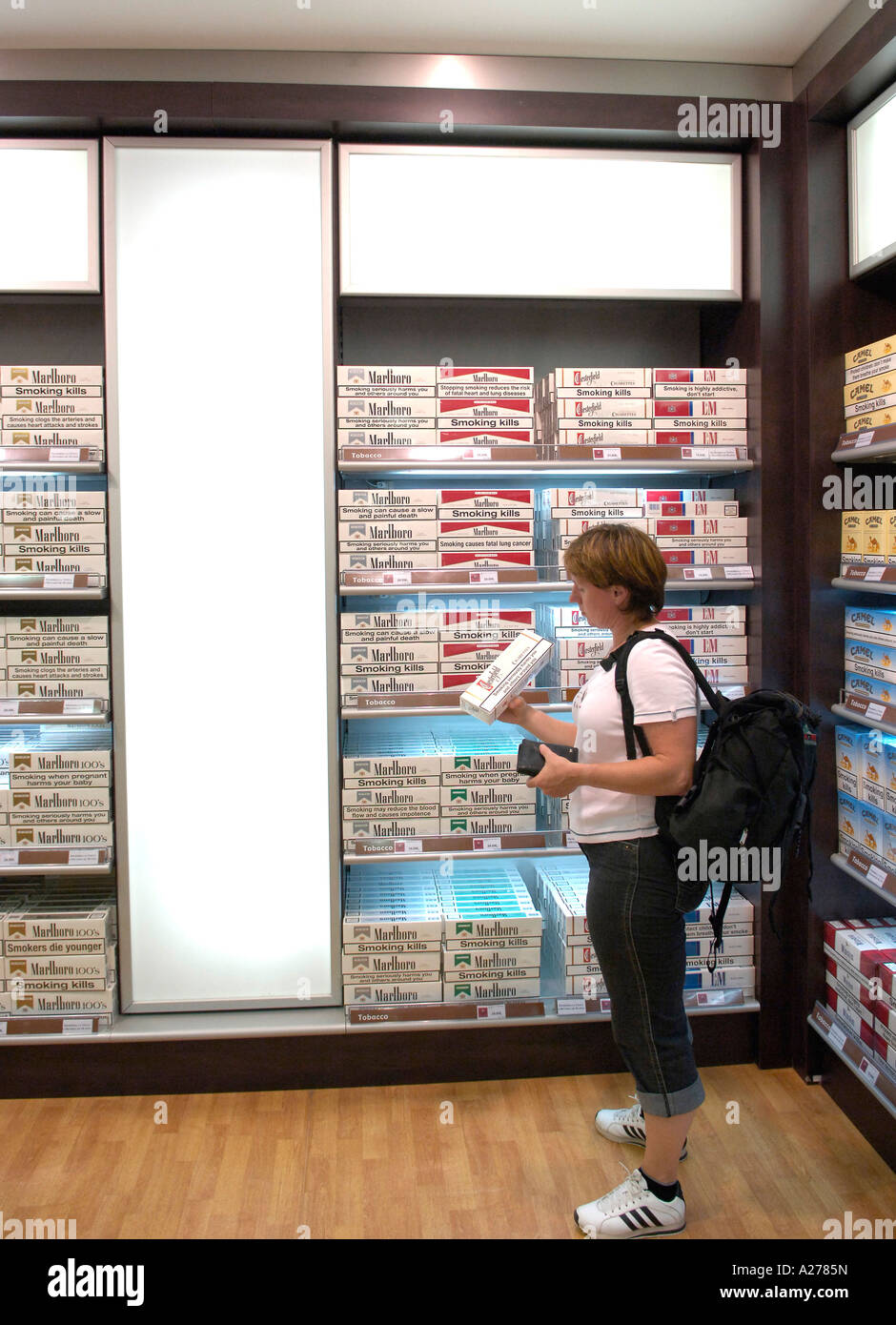 Cigarettes in airport duty free hires stock photography and images Alamy